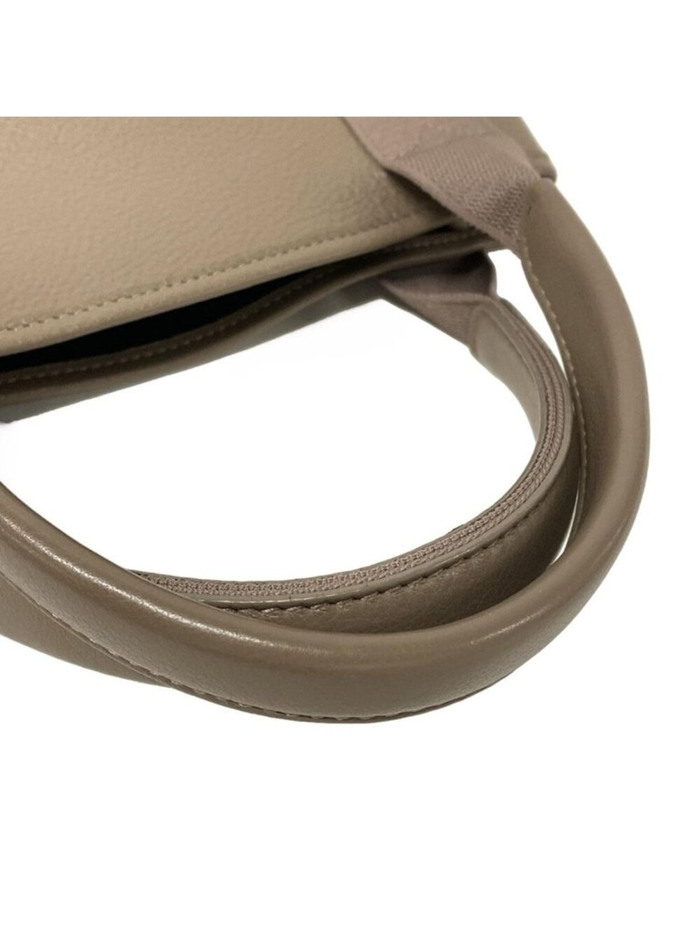 Balenciaga Tote Navy Cabas XS Gray Ju Leather - Picture 14 of 15